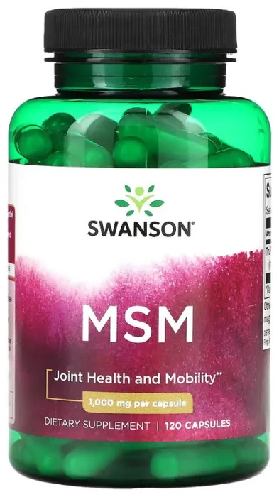 MSM 1000mg - 120 caps (Пошкоджена банка)