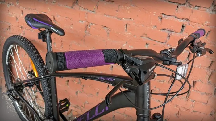 Велосипед найнер 29" Spelli SX-2700 Black-Purple (2024)