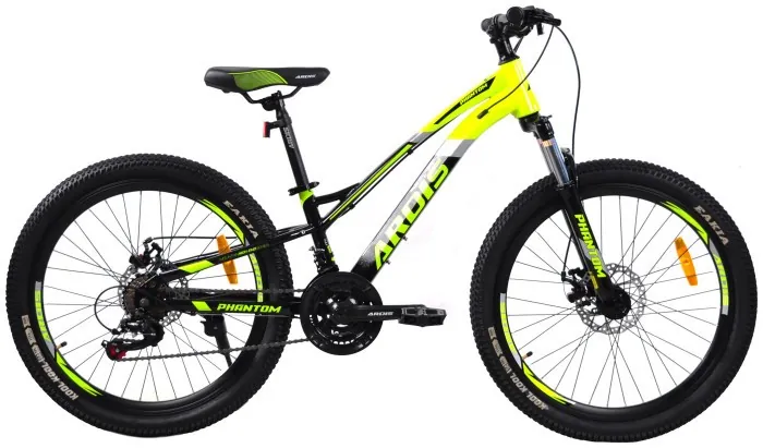 Велосипед Ardis 24 MTB ST "PHANTOM", Желтый