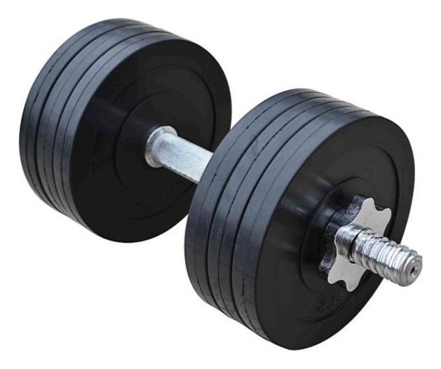 Гум'яна гантель 16 кг (RN-OD16), укр, укр