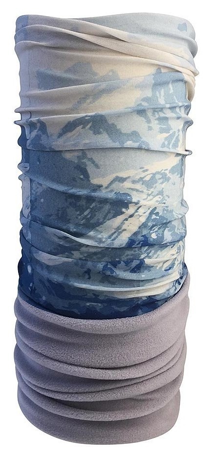 Бандана-бафф многофункциональная Crow MOUNTAINS One size Grey/blue (CBMS19U5M)