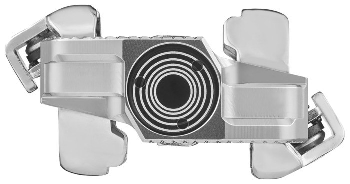 Педалі Look X-TRACK POWER DUAL алюміній, вісь chromoly 9/16", сріблясті