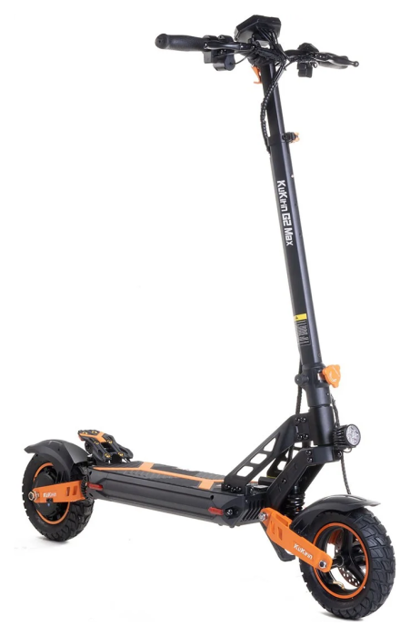 Електросамокат з сидінням Kugoo Kirin G2 MAX 2025 (1000 Вт; 20 А/год; 48 В), чорний