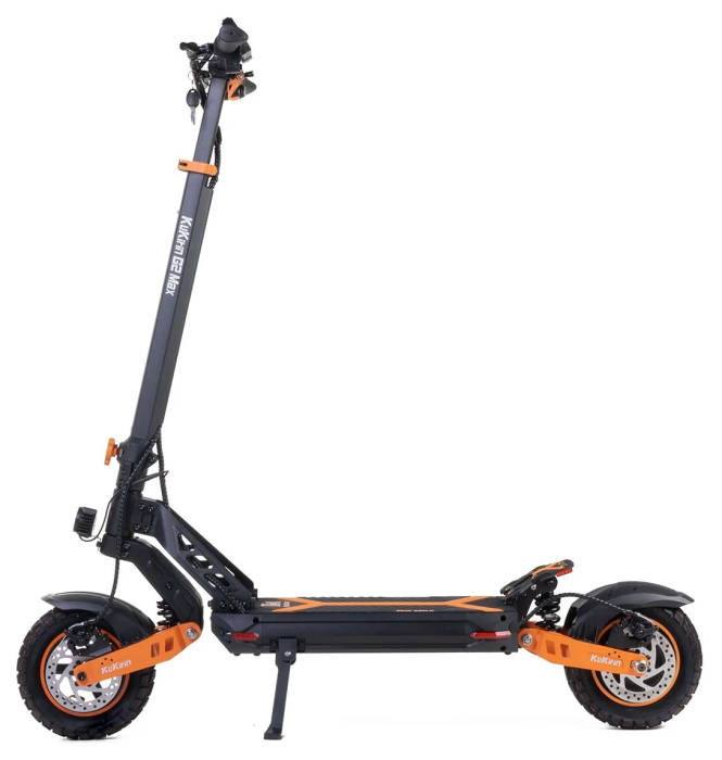 Електросамокат з сидінням Kugoo Kirin G2 MAX 2025 (1000 Вт; 20 А/год; 48 В), чорний, укр, укр
