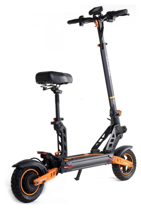 Електросамокат з сидінням Kugoo Kirin G2 MAX 2025 (1000 Вт; 20 А/год; 48 В), чорний, укр, укр
