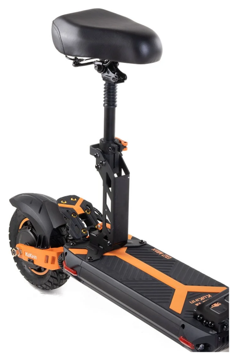 Електросамокат з сидінням Kugoo Kirin G2 MAX 2025 (1000 Вт; 20 А/год; 48 В), чорний, укр, укр