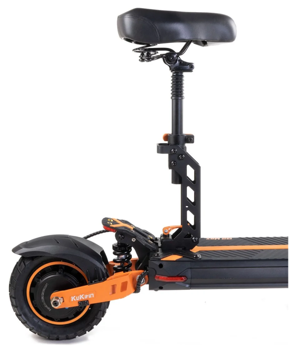 Електросамокат з сидінням Kugoo Kirin G2 MAX 2025 (1000 Вт; 20 А/год; 48 В), чорний, укр, укр