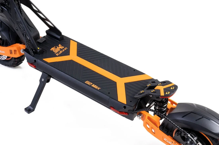 Електросамокат з сидінням Kugoo Kirin G2 MAX 2025 (1000 Вт; 20 А/год; 48 В), чорний, укр, укр
