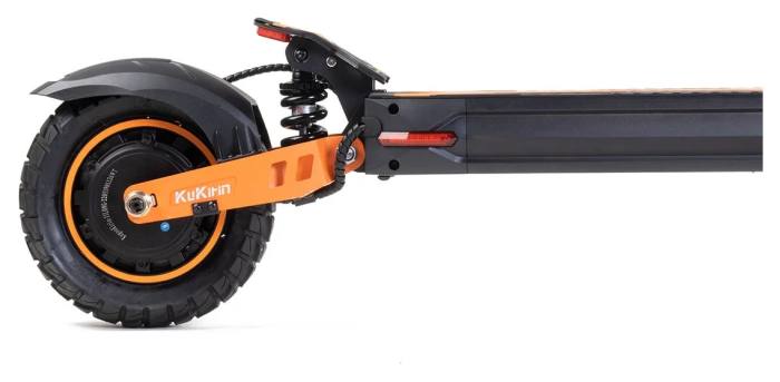 Електросамокат з сидінням Kugoo Kirin G2 MAX 2025 (1000 Вт; 20 А/год; 48 В), чорний, укр, укр