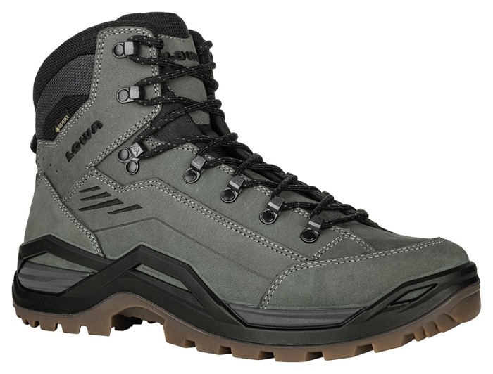 LOWA черевики Renegade Evo GTX MID dark grey-black 42.0
