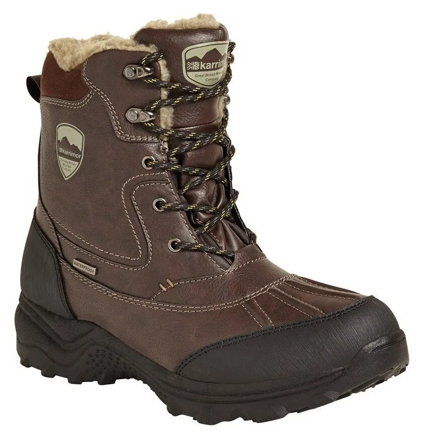 Черевики зимові чоловічі Karrimor SNOW CASUAL 3 WEATHERTITE M 41 (7.0UK) Brown (K815-BRN) (10.0UK (44) 285мм brown)