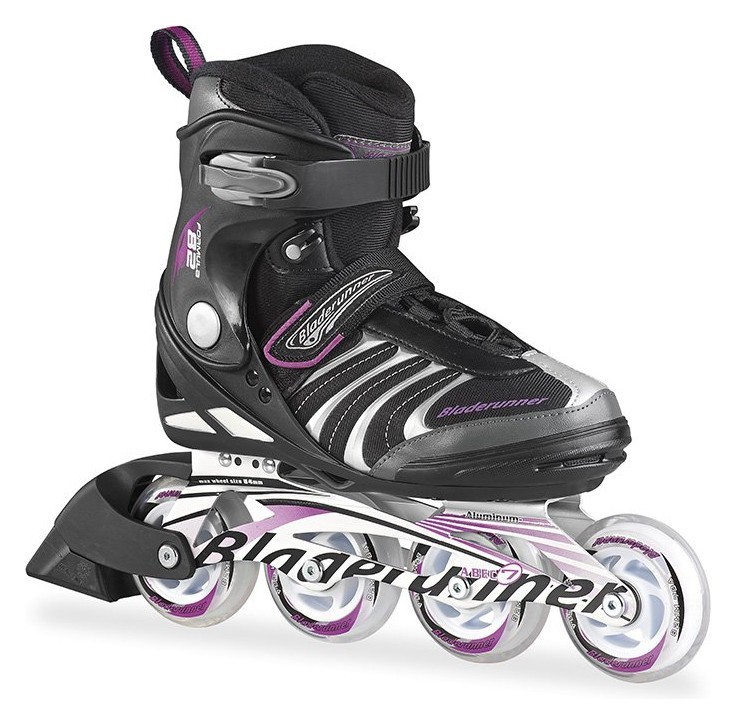 Роликові коньки для дорослих Bladerunner FORMULA 82 W 35 (5US) 220мм Black/purple (0T500500 N41), укр, укр
