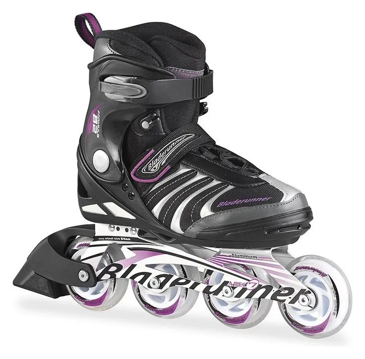 Роликові коньки для дорослих Bladerunner FORMULA 82 W 35 (5US) 220мм Black/purple (0T500500 N41) (270мм)