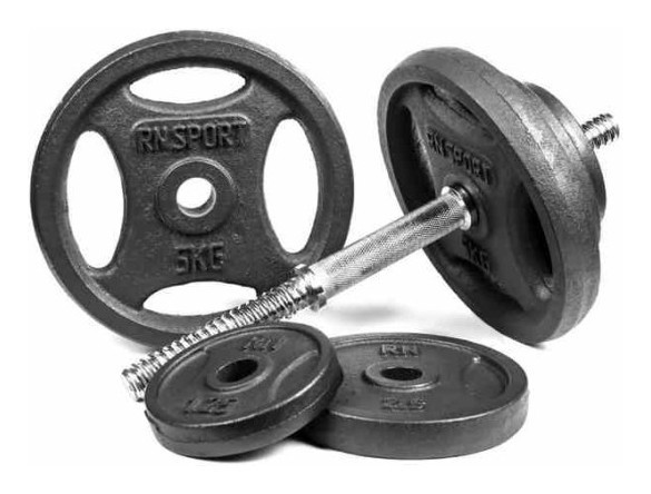 Разборные гантели RN-Sport 2 по 18,5 кг.