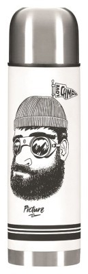 Термос Picture Organic Campei 0.5 л белый