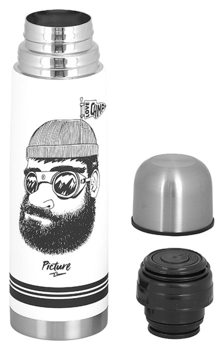 Термос Picture Organic Campei 0.5 л белый