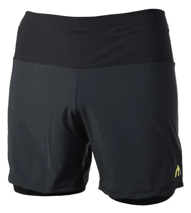 Шорты для бега MICO (PA00425) SHORTS WITH BRIEF INSERT M1 TRAIL 2024