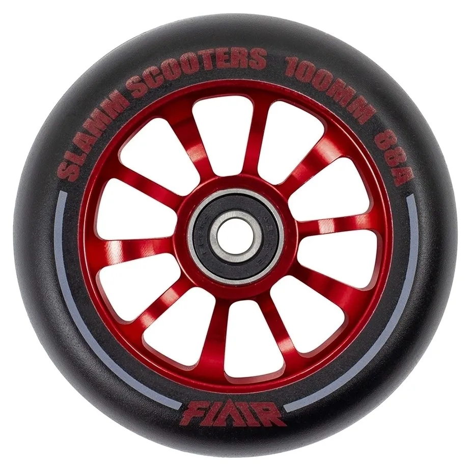 Колесо Slamm Flair 2.0 100 mm red (SL580-2RD)