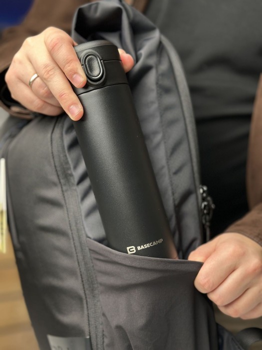 Термокружка BaseCamp Thermos Cup, 0.42 L, Yellow
