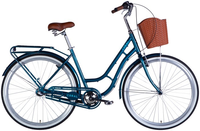 Велосипед AL 28" Dorozhnik CORAL  PH рама-19" темно-бірюзовий 2025, укр, укр