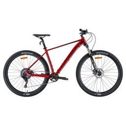Велосипед знижений в ціні 29" Leon TN-40 AM Hydraulic lock out HDD 2022 (червоний з чорним 048)