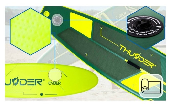 Надувна SUP дошка (Сапборд) THUNDER CYBER 320