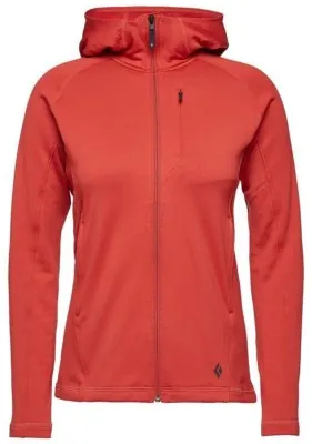 Жіноча флісова кофта з рукавом реглан Black Diamond W Factor Hoody, Grenadine, XS