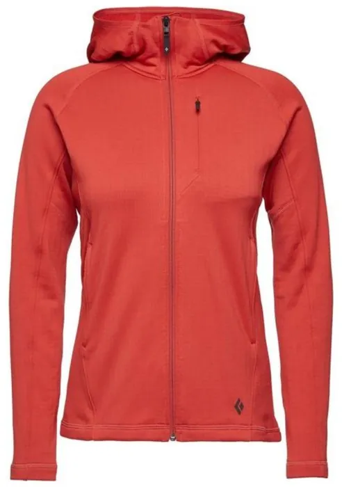Жіноча флісова кофта з рукавом реглан Black Diamond W Factor Hoody, Grenadine, XS