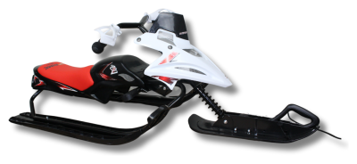 Санки-мотоцикл Prime Sport Arctic Moto красные