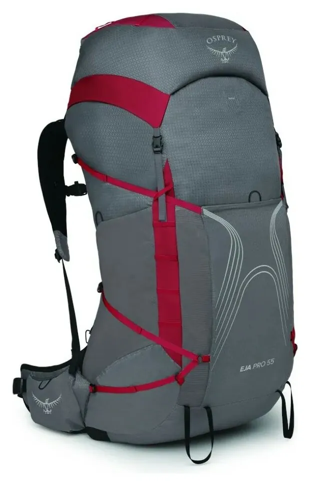 Рюкзак Osprey Eja Pro 55 (M/L Dale grey/poinsettia red)