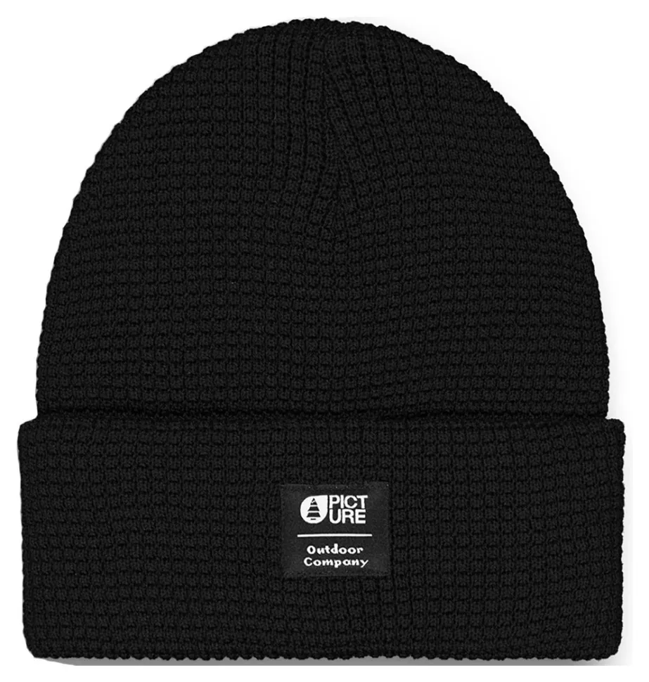 Picture Organic шапка York black-black (B0280A)