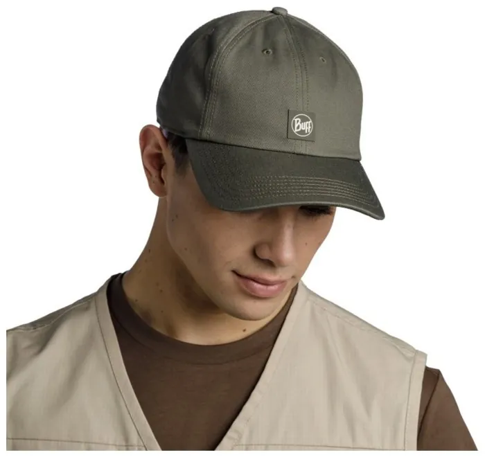 Кепка Buff Baseball Cap Sollid Zire Military