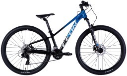 Велосипед AL 27,5" Leon XC 100 HDD рама-13" синiй з чорним 2025 Велосипед AL 27,5" Leon XC 100 HDD рама-13" синiй з чорним 2025