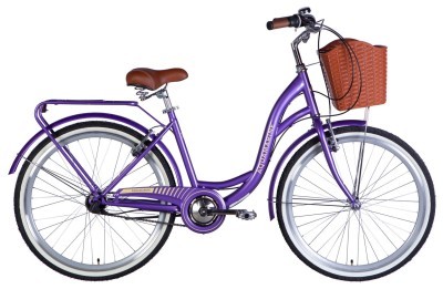 Велосипед ST 26" Dorozhnik AQUAMARINE PH рама-17" фіолетовий 2025
