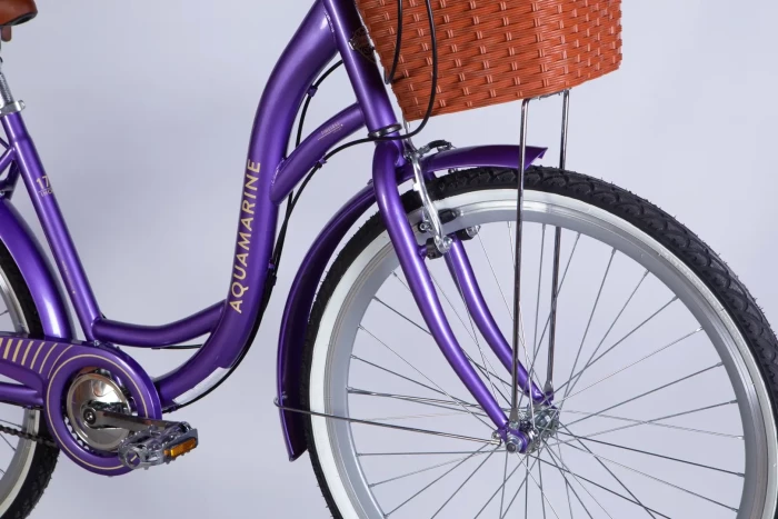 Велосипед ST 26" Dorozhnik AQUAMARINE PH рама-17" фіолетовий 2025