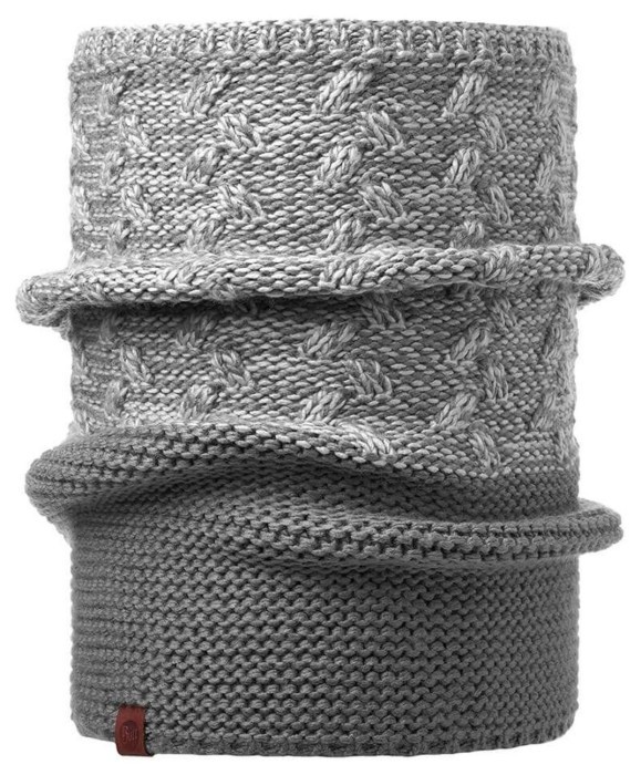 Шарф-труба Buff Knitted Collar Kiam, Grey