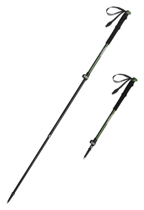 Трекінгова телескопічна палиця Naturehike CNK2550DS010 Sunlit Terk Base, 60-135 см, зелена, укр, укр