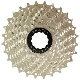 Кассета 11 SkilFul CS-R650 11-28Т серебристый никелированная