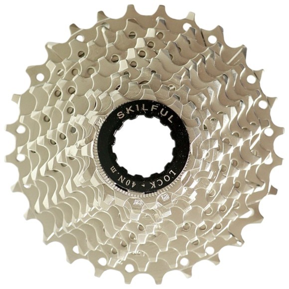 Кассета 11 SkilFul CS-R650 11-28Т серебристый никелированная