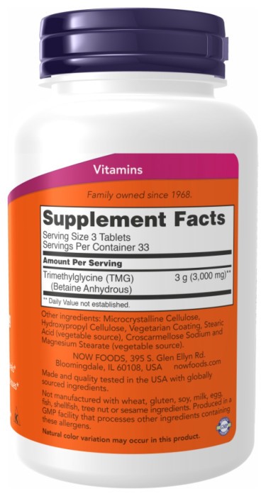 TMG 1000mg - 100 tabs