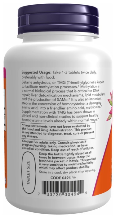 TMG 1000mg - 100 tabs
