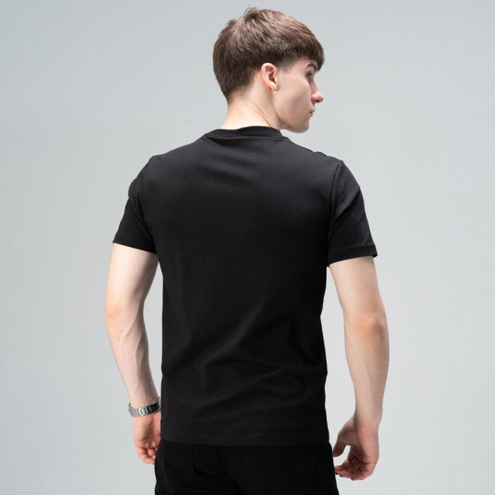 Футболка Slavni мужская повседневная черная, Футболка Slavni Unity мужская хлопковая черная