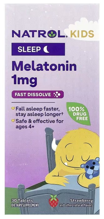 Kids Melatonin 1mg - 30 tabs