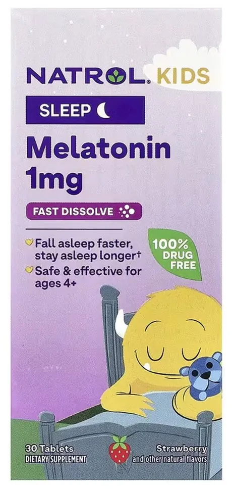 Kids Melatonin 1mg - 30 tabs (DSN_2023-10-6237)