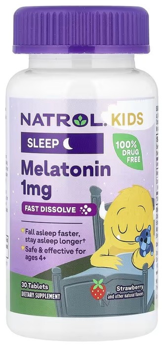Kids Melatonin 1mg - 30 tabs