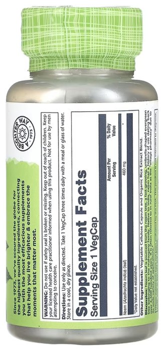 Neem Leaf 460mg - 100 vcaps