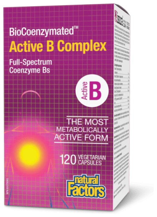BioCoenzymated Active B Complex - 120 caps