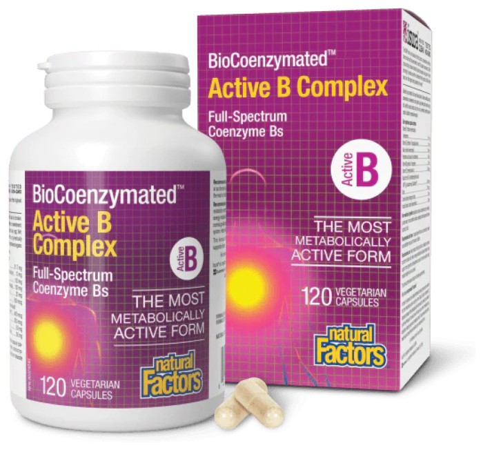 BioCoenzymated Active B Complex - 120 caps