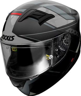 Мотошолом AXXIS RACER GP SV FIBER B2 MATT GRAY