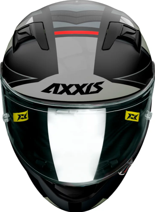 Мотошолом AXXIS RACER GP SV FIBER B2 MATT GRAY